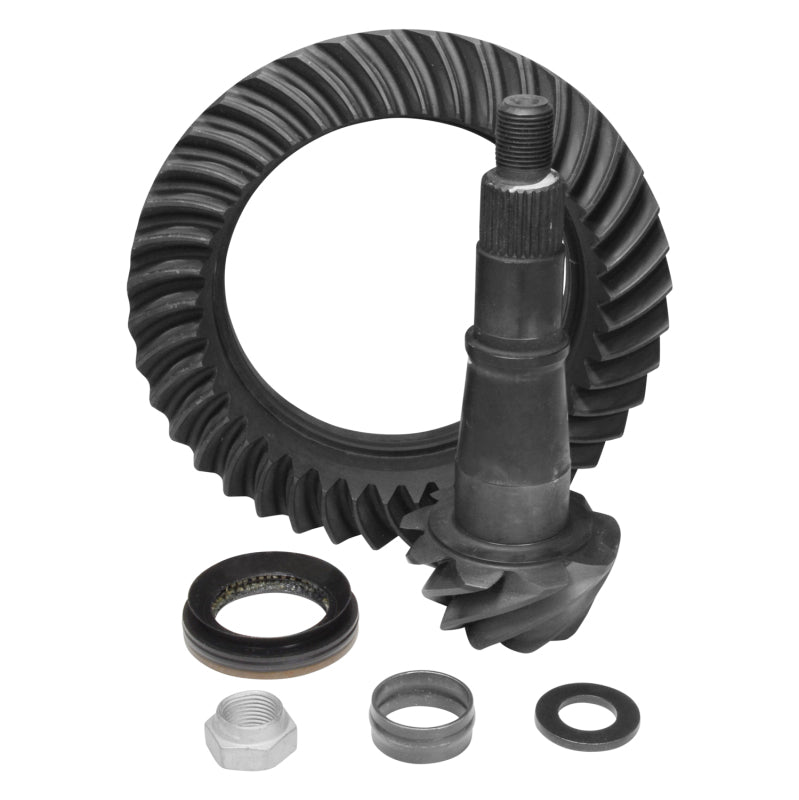 Yukon Gear & Axle Yukon Reverse Ring & Pinion w/ 4:44 Gear Ratio for Dodge RAM 9.25in. - w/ Solid Front YG C9.25R-444R-14 YG C9.25R-444R-14 Photo - Primary