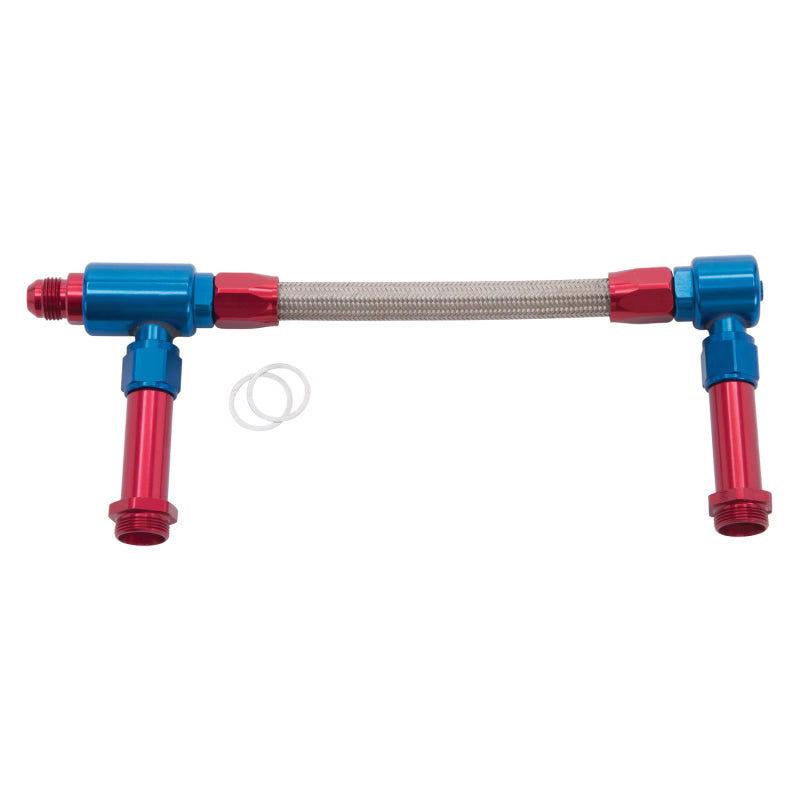 Russell -8 Dual Inlet Carb Kit w/ Fuel Filter Holley 4150 Series - Proflex 641270 Photo - Primary