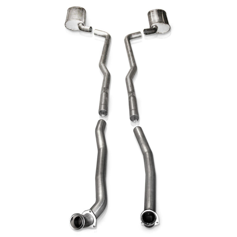 Stainless Works 1964-67 Corvette Exhaust BB Automatic Trans 2-1/2in Factory Connect V6414300S V6414300S Photo - Primary