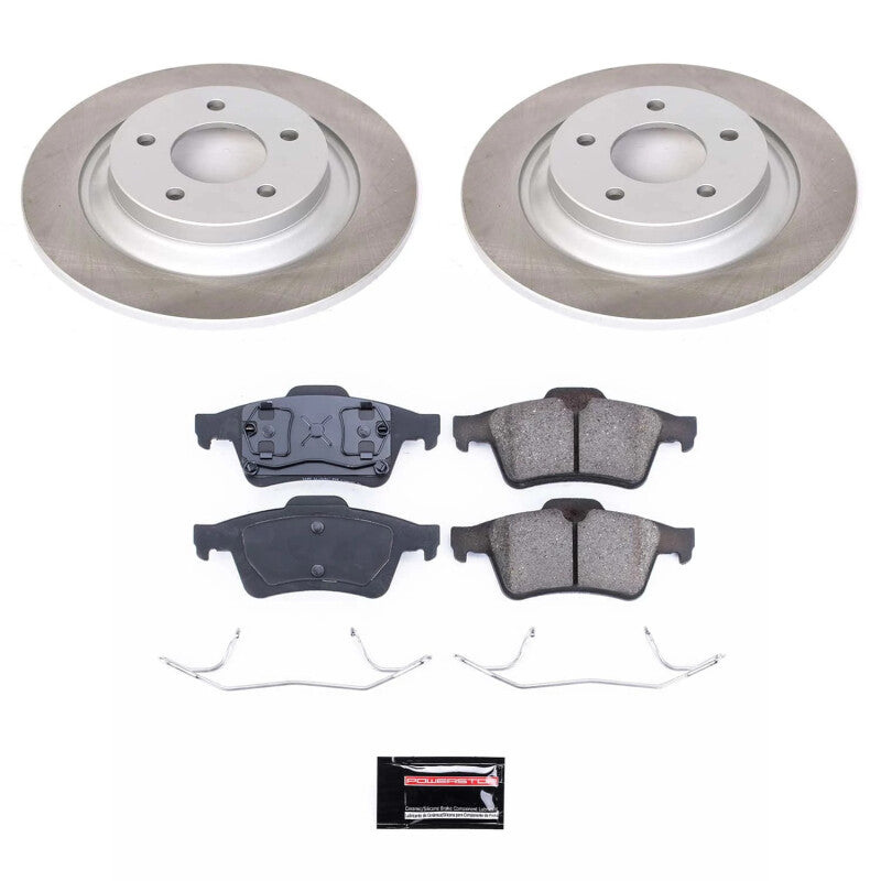 PowerStop Power Stop 06-07 Mazda 5 Rear Semi-Coated Rotor Kit SC5310 SC5310 Photo - Primary