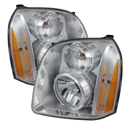 SPYDER Xtune GMC Yukon Denali 07-14/Yukon Xl Denali 07-14 10-14 Crystal Headlights Chrome HD-JH-GYD07-AM-C 9023217 9023217 Photo - Primary