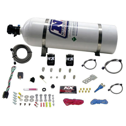 Nitrous Express Universal Nitrous Kit for EFI (All Single Nozzle Application) w/15lb Bottle 20915-15 20915-15 Photo - Primary