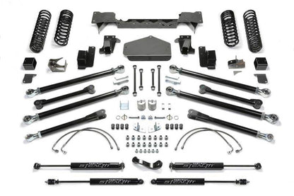 Fabtech 5" Crawler Long Travel System w/ Stealth Shocks K4074M Photo - Primary