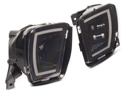 Raxiom 13-18 Dodge RAM 1500 Excluding Rebel Axial Series LED Fog Lights w/ LED DRL R139881 R139881 Photo - Close Up