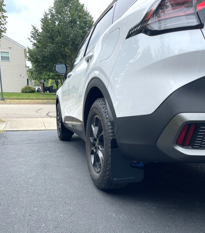 Rally Armor 23-24 Kia Sportage Black UR Mud Flap w/ Red Logo MF81-UR-BLK-RD MF81-UR-BLK-RD User 1