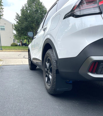 Rally Armor 23-24 Kia Sportage Black UR Mud Flap w/ Red Logo MF81-UR-BLK-RD MF81-UR-BLK-RD User 1