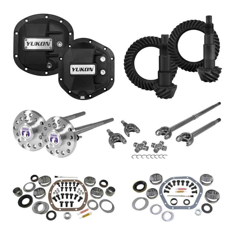 Yukon Gear & Axle Yukon Gear & Install Kit Stage 4 Package For Jeep JK (Non-Rubicon) in a 4.56 Ratio YGK012STG4 YGK012STG4 Photo - Primary