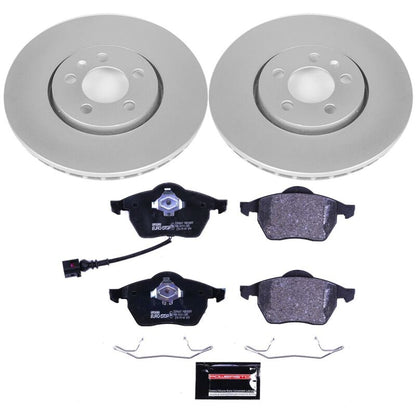 PowerStop Power Stop 99-10 Volkswagen Beetle Front Euro-Stop Brake Kit ESK898 ESK898 Photo - Primary