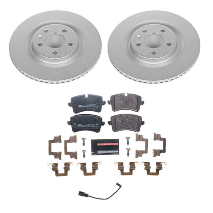 Power Stop 14-18 Audi A6 Rear Euro-Stop Brake Kit ESK6139 ESK6139 Photo - Primary