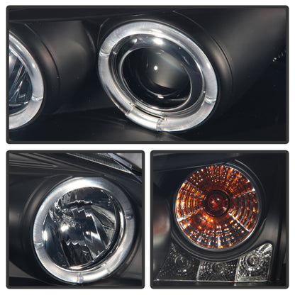 Spyder Pontiac G6 2/4DR 05-08 Projector Headlights LED Halo LED Blk Smke PRO-YD-PG605-HL-BSM 5078612 5078612 User 1