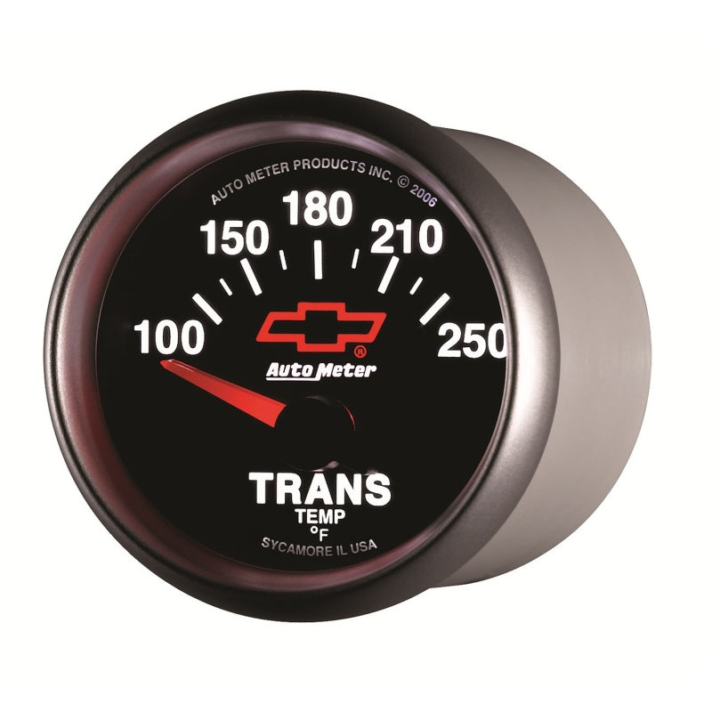 Autometer Gauge TransT 2" 100-250 Deg. F Elec Gm Bowtie Black 3649-00406 User 2