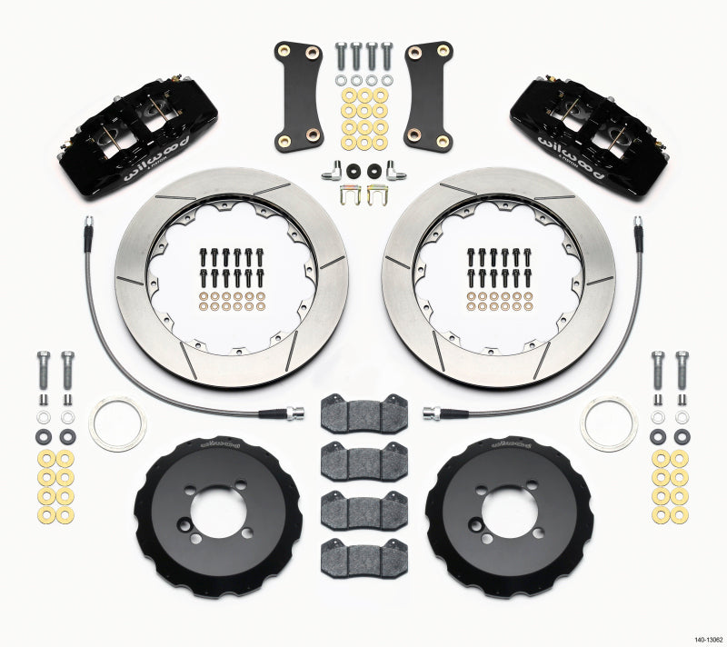 Wilwood Dynapro 6 Front Hat Kit 12.88in 2002-Up Mini Cooper w/ Lines 140-13062 140-13062 Photo - Primary