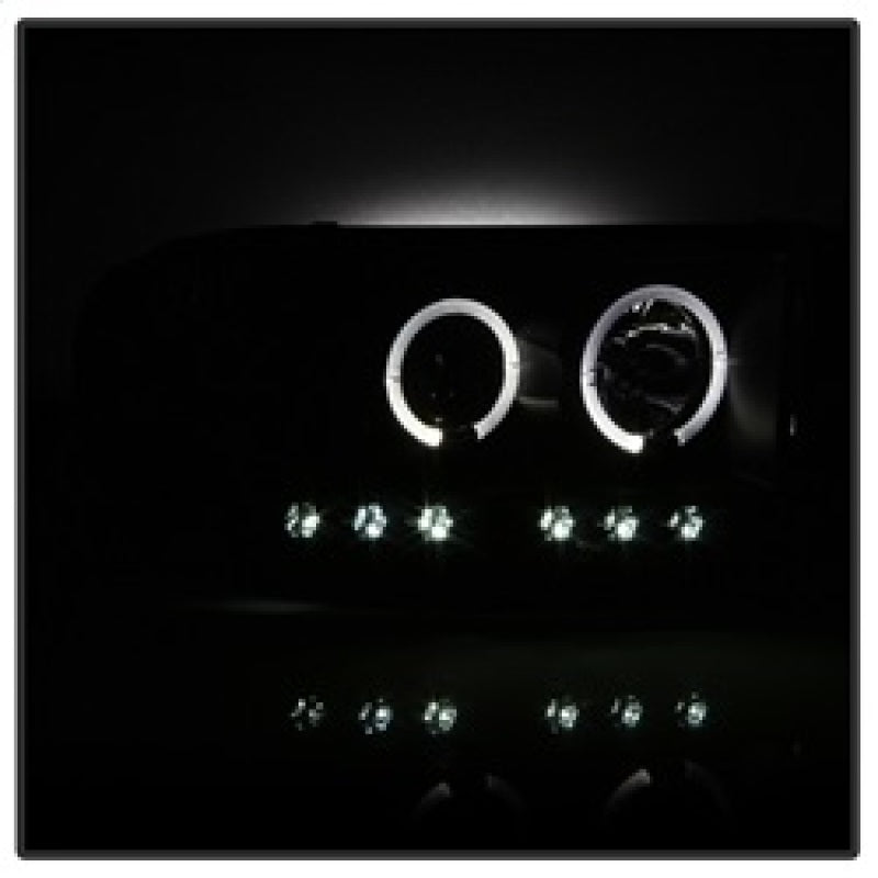 Spyder Dodge Ram 1500 02-05 03-05 Projector Headlights LED Halo LED Blk Smke PRO-YD-DR02-HL-BSM 5078384 5078384 Photo - Unmounted