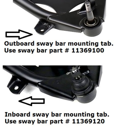 Ridetech 63-87 Chevy C10 Front MUSCLEbar Sway Bar use with Ridetech StrongArms 11369100 11369100 User 1