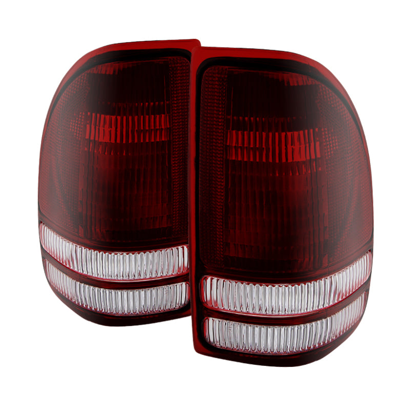SPYDER Xtune Dodge Dakota 1997-2004 OEM Style Tail Lights -Red Smoked ALT-JH-DDAK97-OE-RSM 9028762 9028762 Photo - Primary