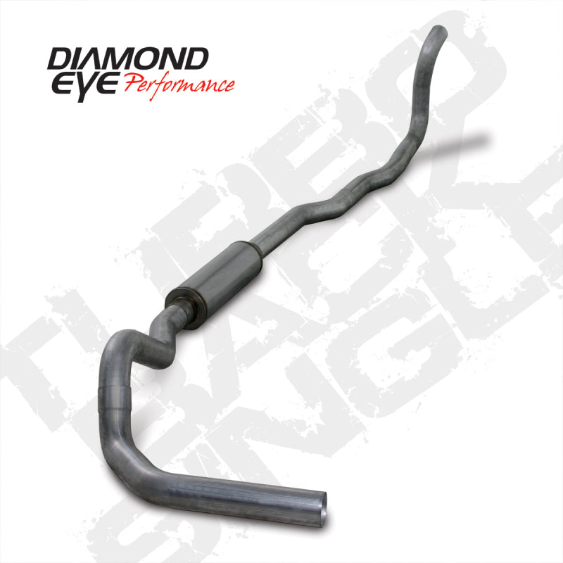 Diamond Eye Performance Diamond Eye KIT 4in TB MRP SGL SS DDG4X4 89-93 Dodge 5.9L Cummins 2500/3500 K4211S-RP K4211S-RP Photo - Primary
