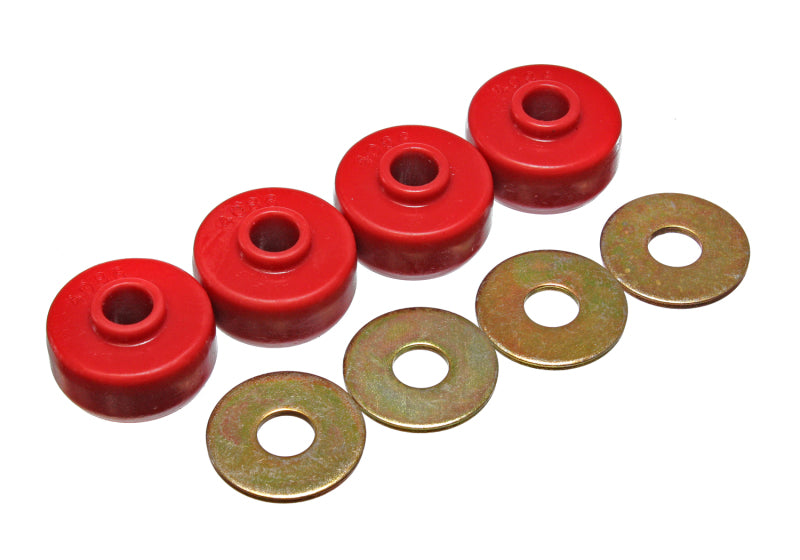 Energy Suspension Leaf Spring Bushing Set Red Chevrolet Corvette All 1984-1996 3.2123R Photo - Primary