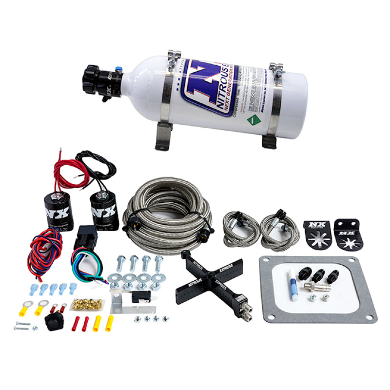 Nitrous Express 4500 Covert Crossbar Plate System Stage 6 50-300HP (5lb Bottle) 63071-05 63071-05 Photo - Primary