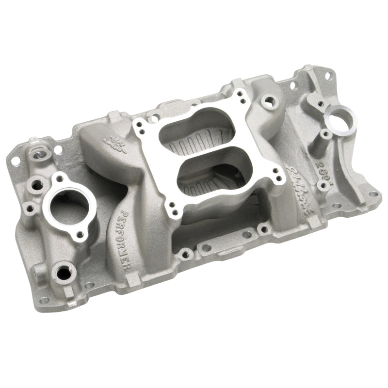 Edelbrock Intake Manifold: Performer Air-Gap S/B Chevy 87-95 Std flange/Sprdbore 2604 Photo - out of package