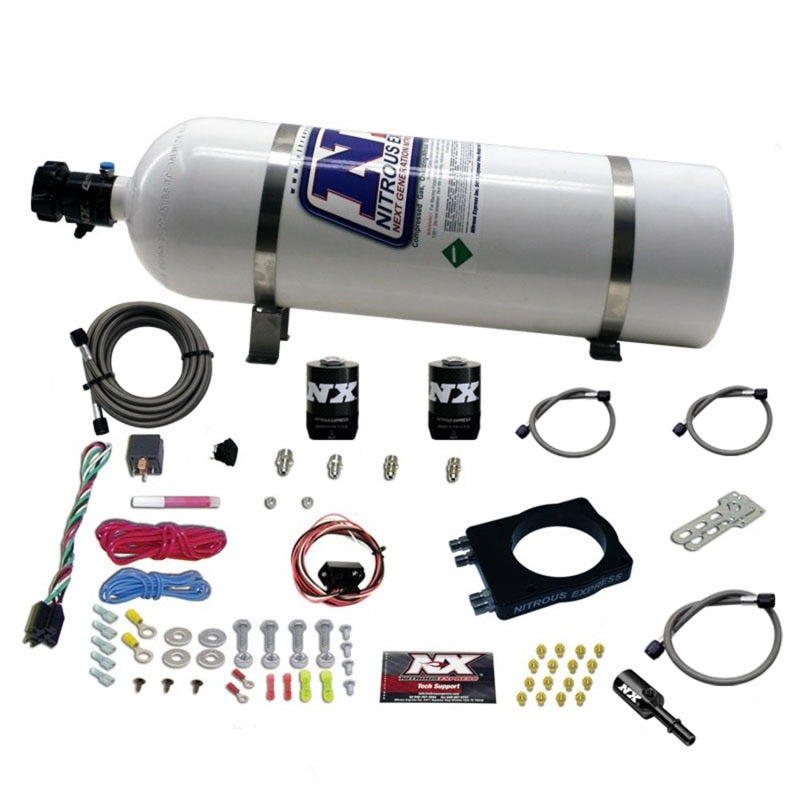 Nitrous Express Dodge Hemi Nitrous Plate Kit (50-400HP) w/15lb Bottle 20944-15 20944-15 Photo - Primary