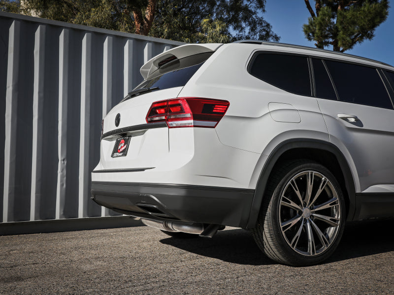 aFe 18-23 Volkswagen Atlas L4 2.0L/V6 3.6L MACH Force-Xp 3in to 2-1/2in SS Hi-Tuck Cat-Back Exhaust 49-36452 49-36452 Photo - Mounted