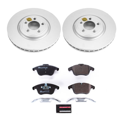 PowerStop Power Stop 06-08 Jaguar S-Type Front Euro-Stop Brake Kit ESK5636 ESK5636 Photo - Primary