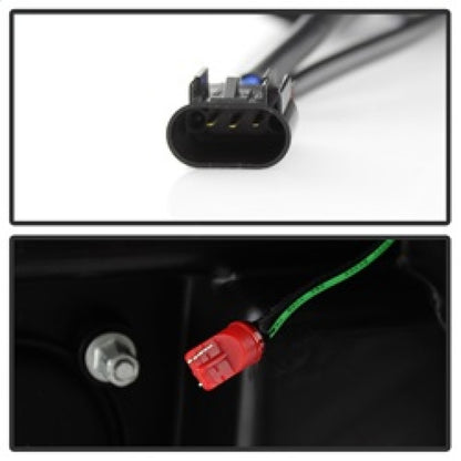 Spyder 08-10 Ford F-250 Projector Headlights V2 - Light Bar DRL LED - Black PRO-YD-FS08V2-LB-BK 5084477 5084477 Photo - Unmounted