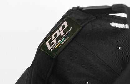 GReddy Forward Stripe GReddy Logo Snap-Back Cap - Black