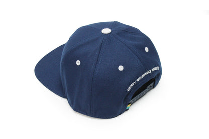 GReddy 3-Color "G" Snap-Back Cap - Navy Blue
