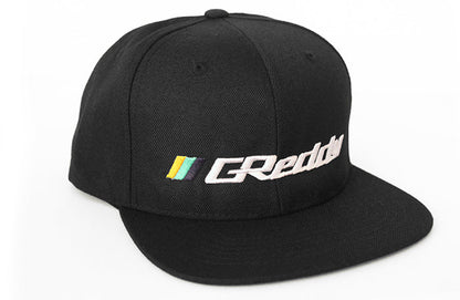 GReddy Forward Stripe GReddy Logo Snap-Back Cap - Black