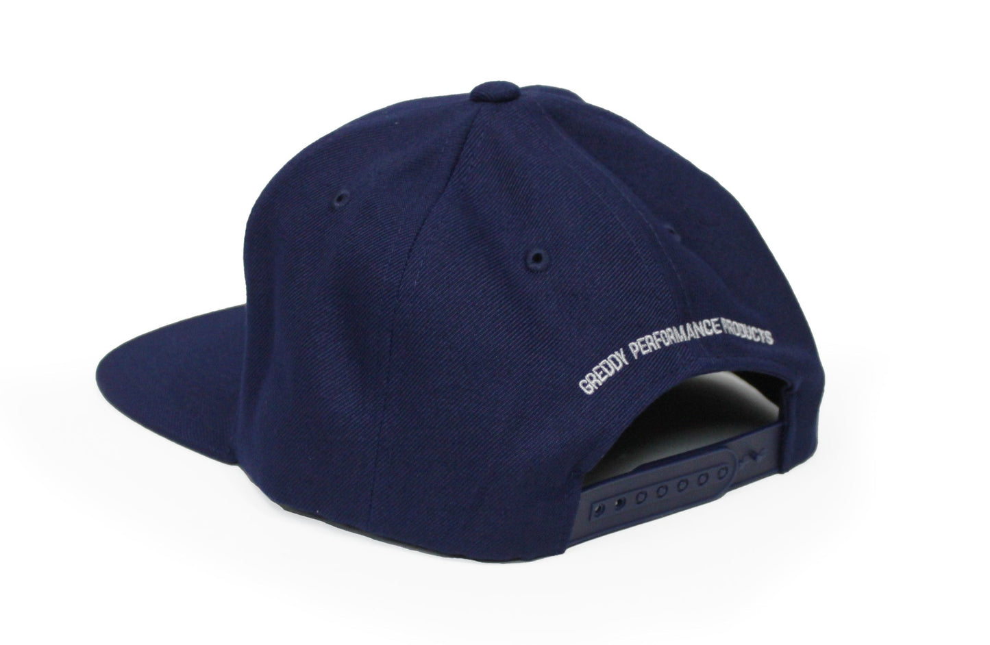 GReddy Forward Stripe GReddy Logo Snap-Back Cap - Navy Blue