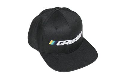 GReddy Forward Stripe GReddy Logo Snap-Back Cap - Black