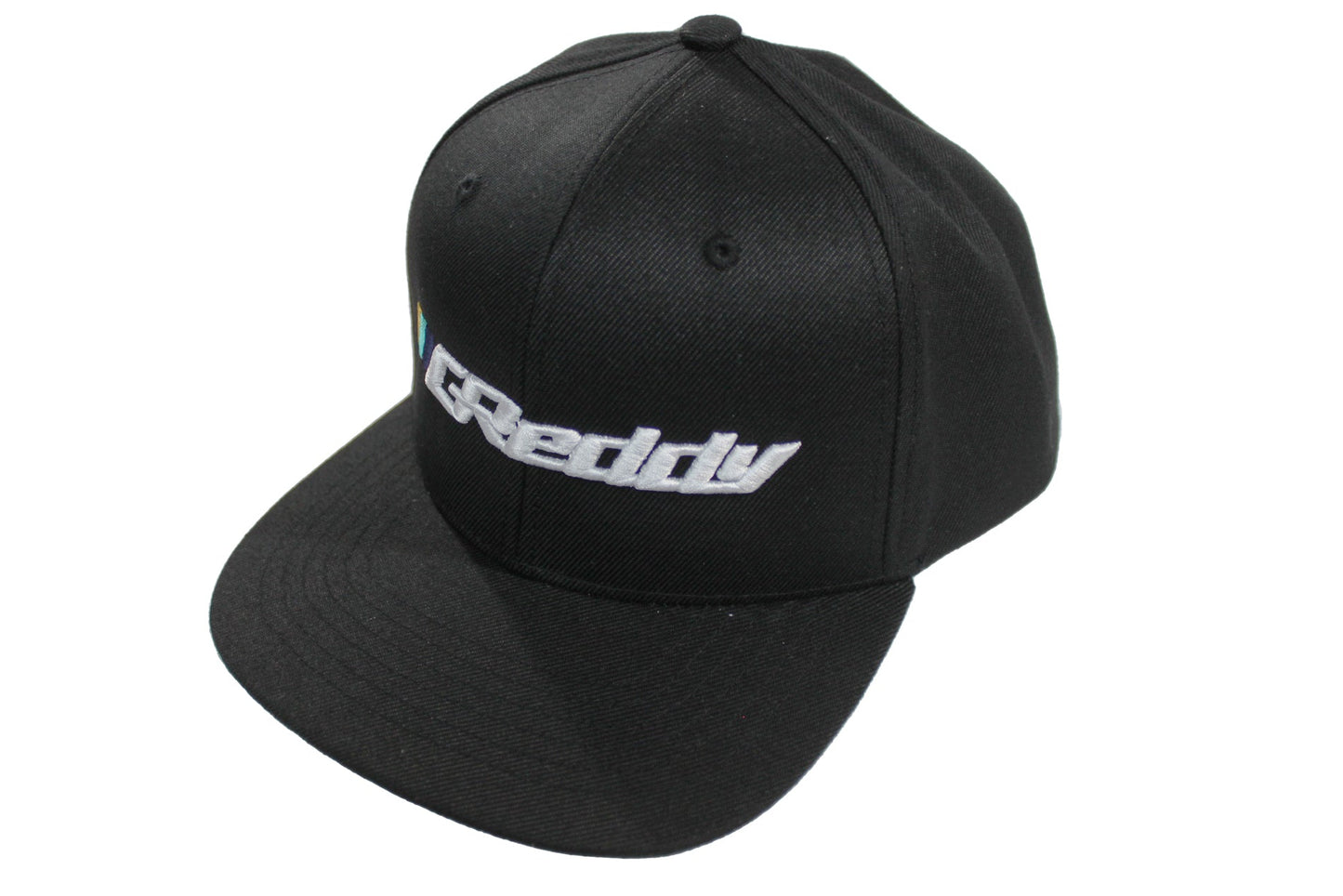 GReddy Forward Stripe GReddy Logo Snap-Back Cap - Black
