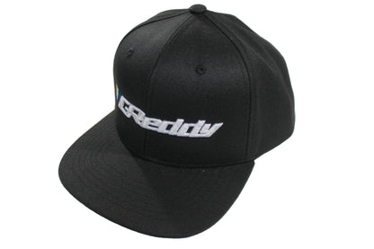 GReddy Forward Stripe GReddy Logo Snap-Back Cap - Black