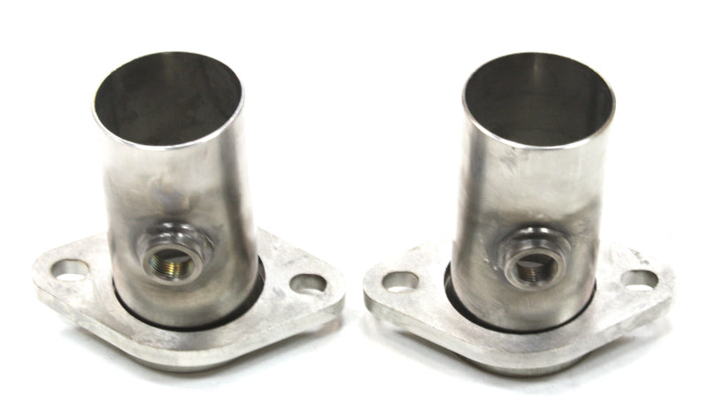 JBA 2.5in 304 Series Stainless Steel 2 Bolt Starter Tubes w/O2 sensor bungs 31650-1ST 31650-1ST Photo - Primary