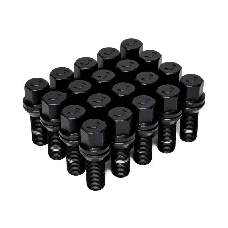 Vossen Lug Bolt - 14x1.5 - 30mm - 17mm Hex - Cone Seat - Black (Set of 20) LUG-B1450-30-BC LUG-B1450-30-BC Photo - Primary