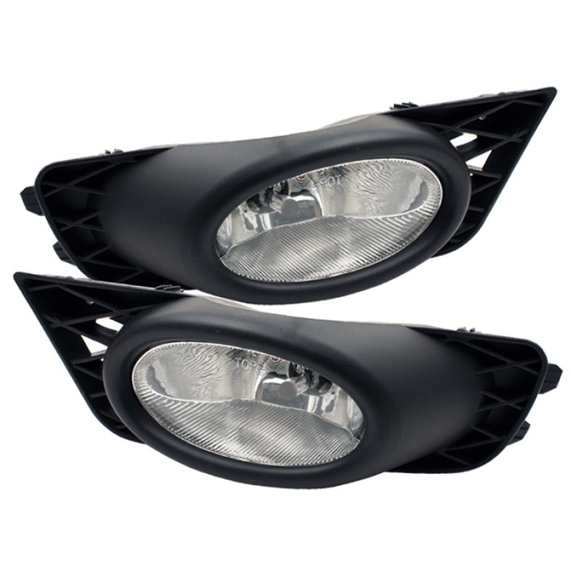 Spyder Honda Civic 09-11 4Dr OEM Fog Lights W/Switch- Clear FL-CL-HC09-4D-C 5020697 5020697 Photo - Primary
