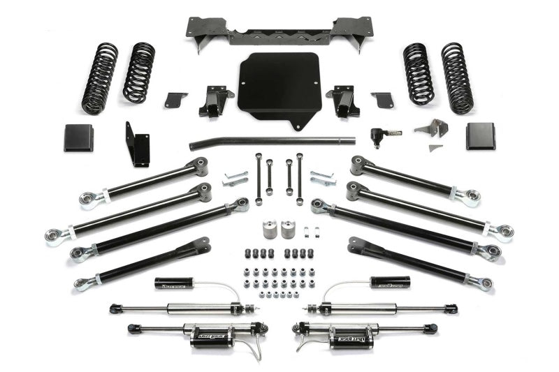 Fabtech 2020 Jeep Gladiator JT 4WD 5in Crawler System w/DL 2.25 Resi Shocks K4178DL K4178DL Photo - Primary