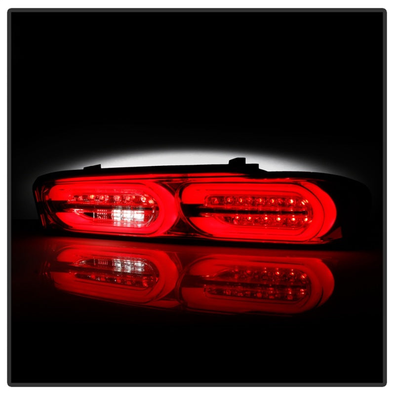 Spyder Chevy Camaro 16-18 Halogen LED Tail Lights Chrome ALT-YD-CCAM16HAL-SEQ-C 5087225 5087225 Photo - Unmounted