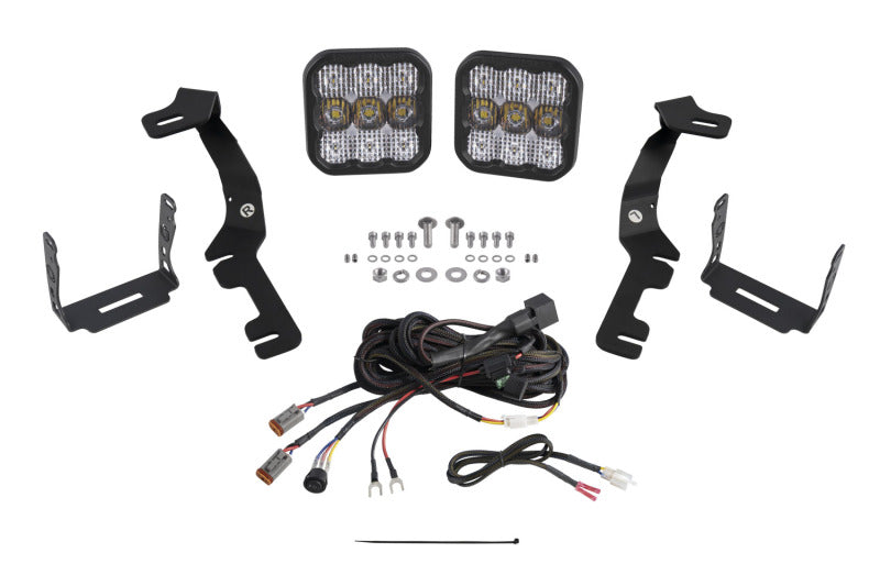 Diode Dynamics Stage Series Ditch Light Kit for 2019-Present Ram SS5 - Pro White Combo DD7605 DD7605 Photo - Primary