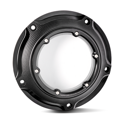 Performance Machine Pm Vision Derby Cover W/Bezel 0177-2083M-SMB 0177-2083M-SMB Photo - Primary