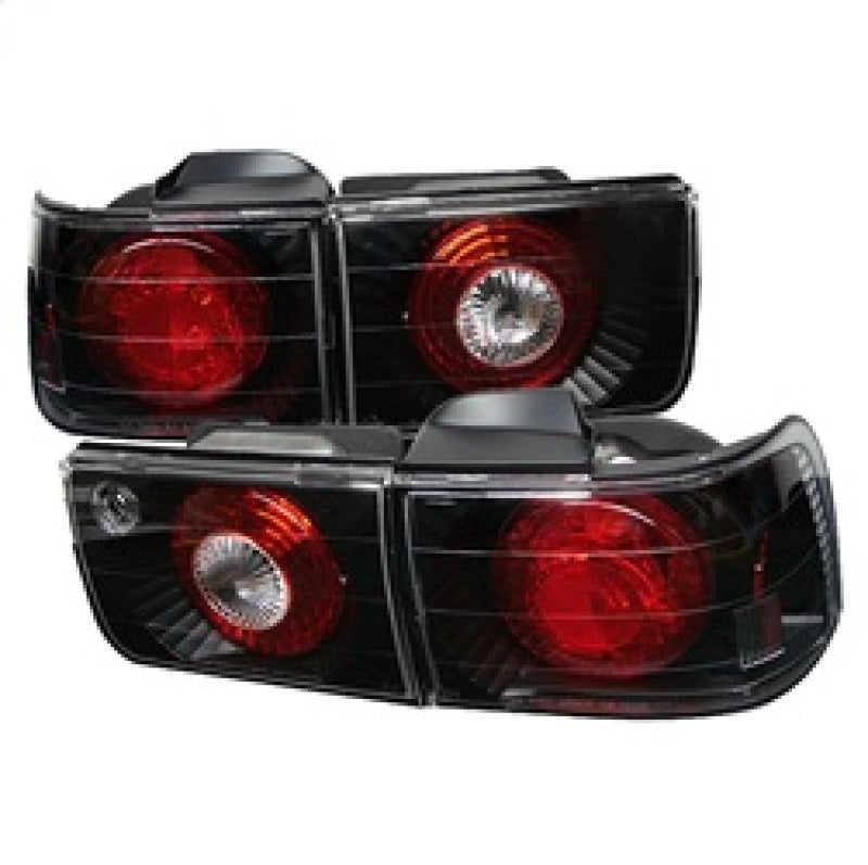 Spyder Honda Accord 92-93 4Dr Euro Style Tail Lights Black ALT-YD-HA92-4D-BK 5004093 5004093 Photo - Primary