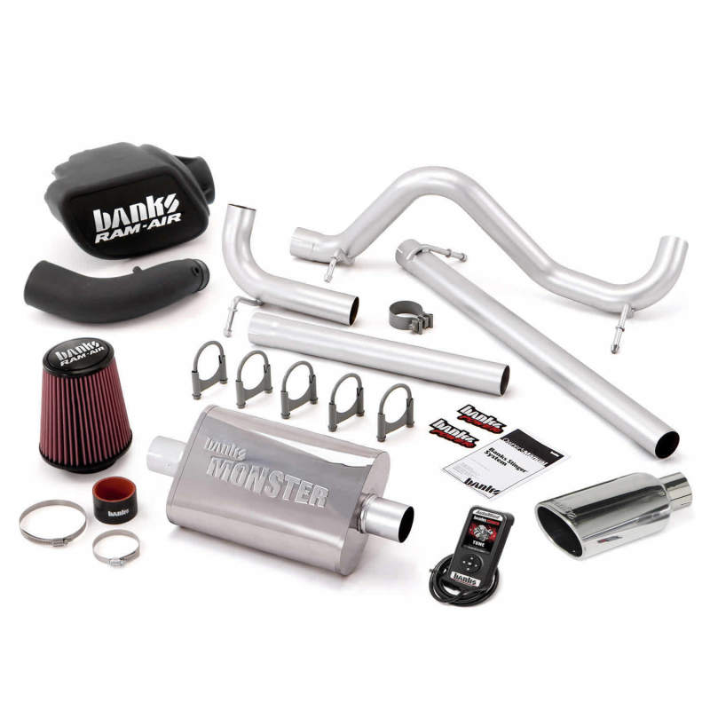 Banks Power 07-11 Jeep 3.8L Wrangler - 4dr Stinger System w/ AutoMind 51341 Photo - Primary