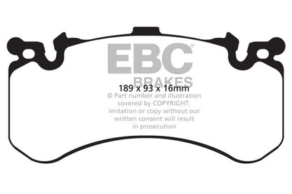 EBC Disc Brake Pad Set DP42158R Photo - Primary