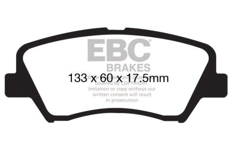EBC Disc Brake Pad Set DP41874R Photo - Primary