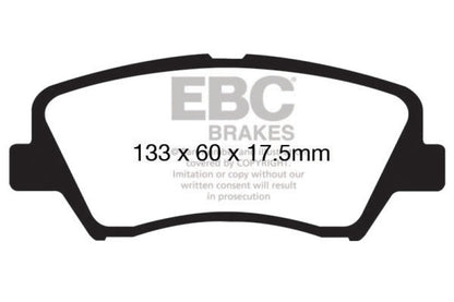 EBC Disc Brake Pad Set DP41874R Photo - Primary