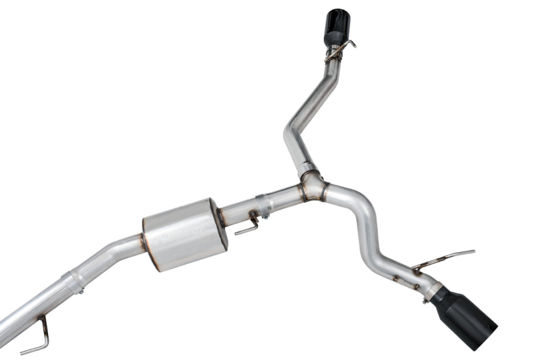 AWE Tuning 20-21 Jeep Gladiator JT 3.6L Tread Edition Cat-Back Dual Exhaust - Diamond Black Tip 3015-33101 3015-33101 Photo - out of package
