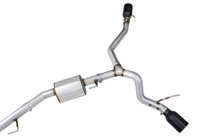 AWE Tuning 20-21 Jeep Gladiator JT 3.6L Tread Edition Cat-Back Dual Exhaust - Diamond Black Tip 3015-33101 3015-33101 Photo - out of package