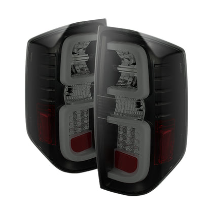 Spyder Toyota Tundra 2014-2016 Light Bar LED Tail Lights Black Smoke ALT-YD-TTU14-LED-BSM 5080202 5080202 Photo - Primary