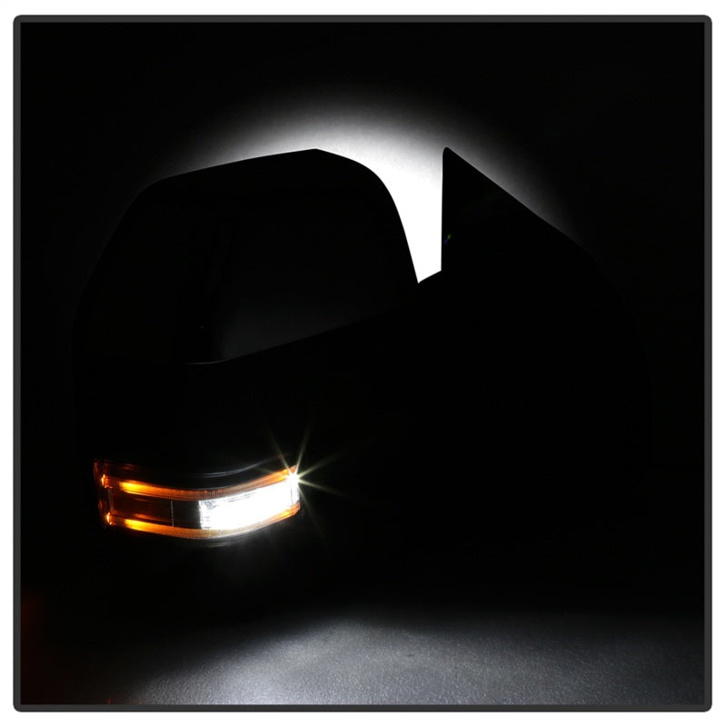 SPYDER xTune 15-17 Ford F-150 Heated LED Telescoping Pwr Mirrors - Clr (Pair) (MIR-FF15015S-G4-PWH-CL-SET) 9943072 9943072 Photo - Unmounted